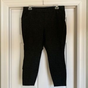 JJill Charcoal Ponte Leggings